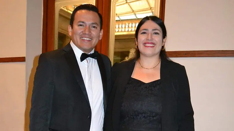  El tenor Jesús Palato y la pianista Aremy Sánchez.